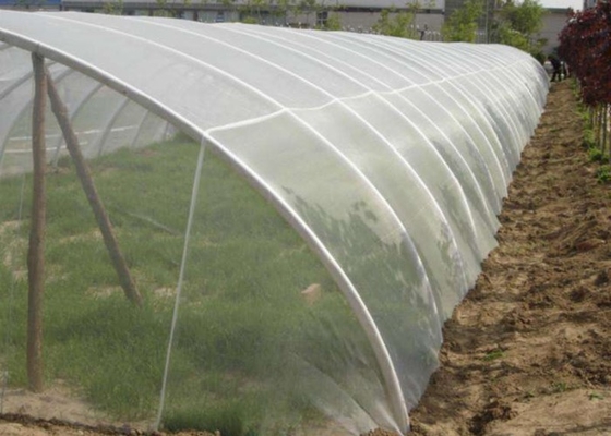 40x25meshプラスチック金網30-300mの白い農業の温室の昆虫スクリーン